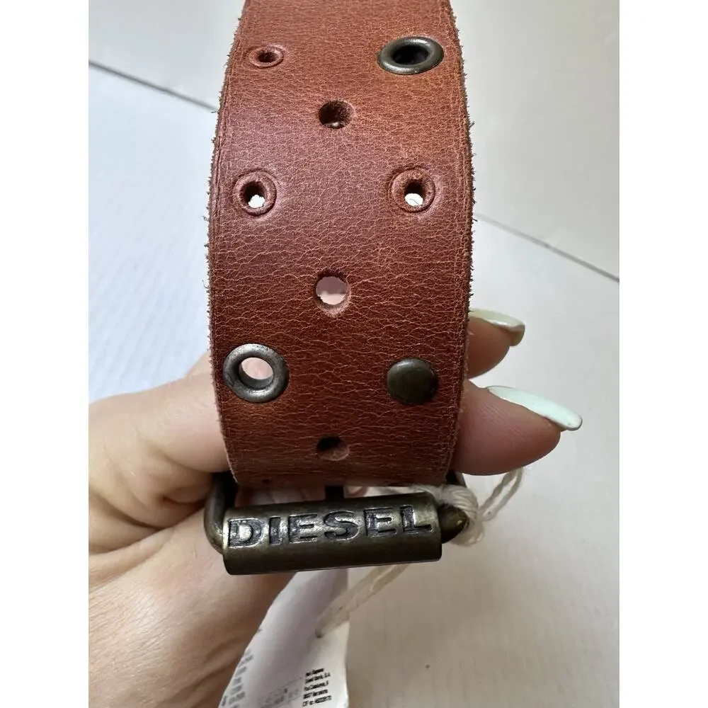 Diesel boys leather belt NWT size 4 y.o.